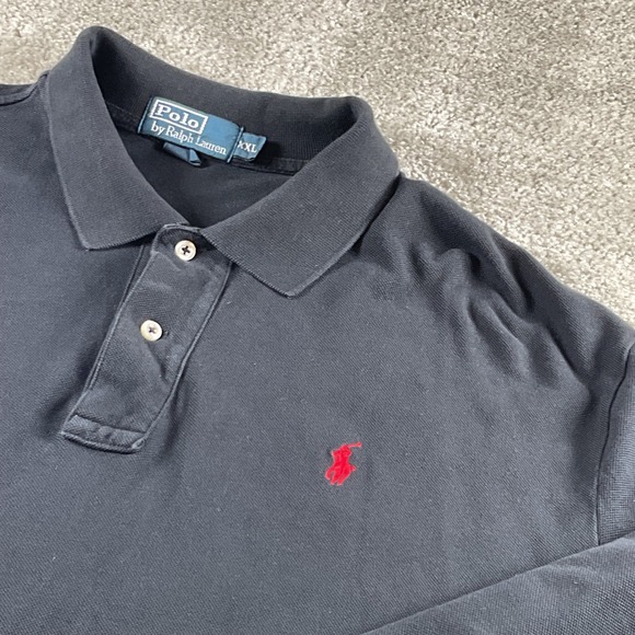 Polo Ralph Lauren Other - Polo Ralph Lauren Long Sleeve Polo Shirt XXL‎ Red Pony Logo Cotton Casual